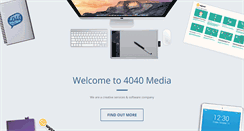 Desktop Screenshot of 4040media.com